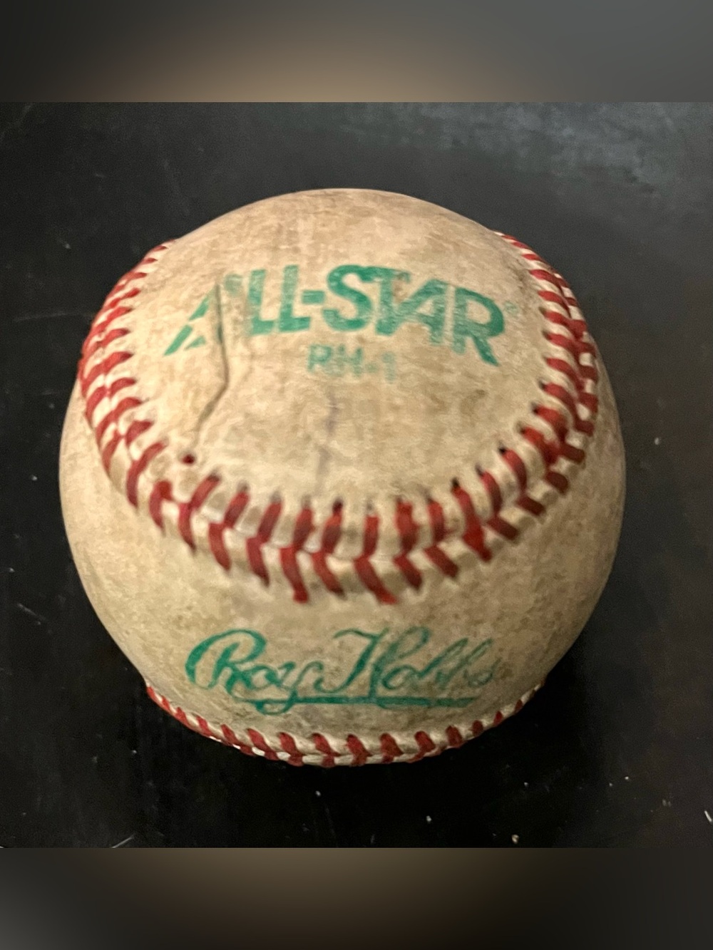 VTG Roy Hobbs RH1 All-Star Novelty Baseball The Natural Movie Prop Style Replica